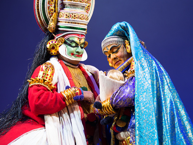 行程-印度-卡塔卡利舞蹈