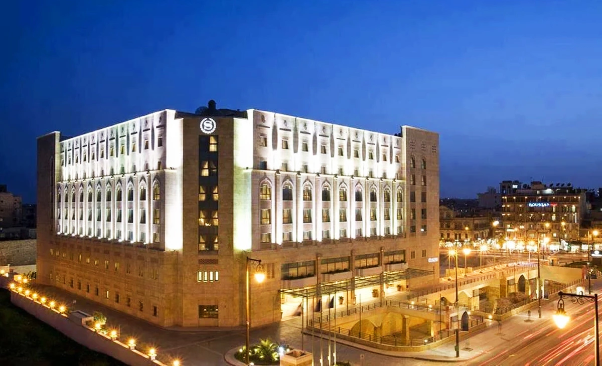 飯店-戰火後的秘境 敘利亞、黎巴嫩、伊拉克、伊朗22天-Sheraton Hotel Aleppo