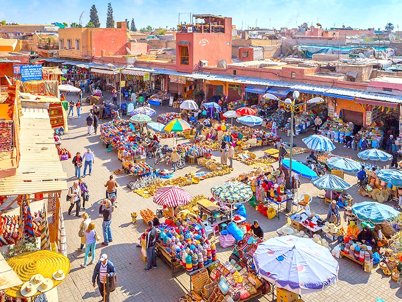 景點-摩洛哥-舊城大市集
