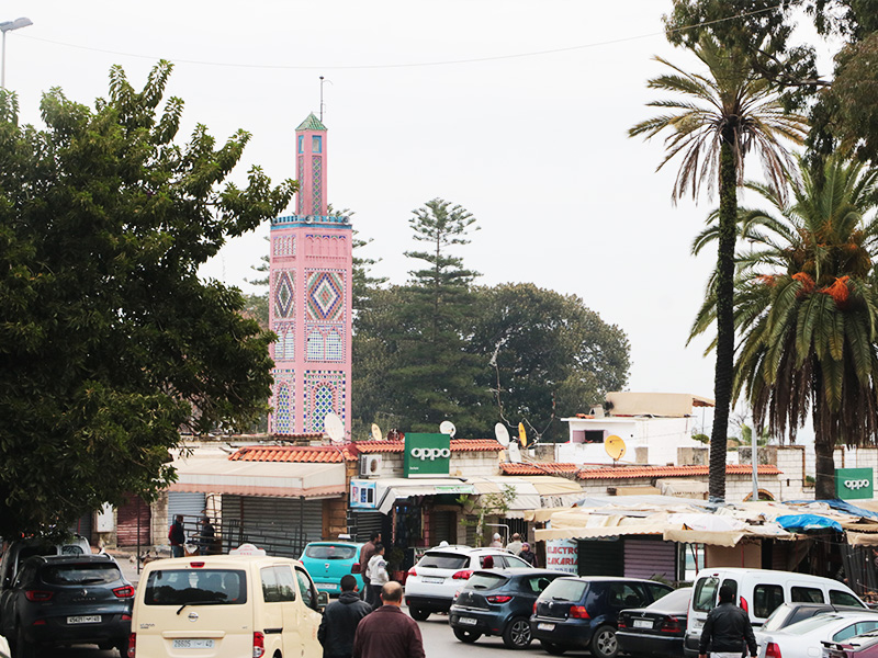 景點-摩洛哥-粉色宣禮塔
