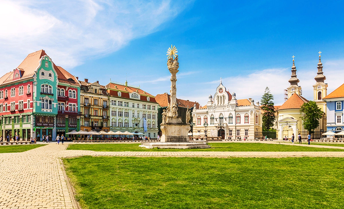 行程-巴爾幹半島多瑙河八國22天-蒂米什瓦拉聯合廣場Timisoara Historical Center