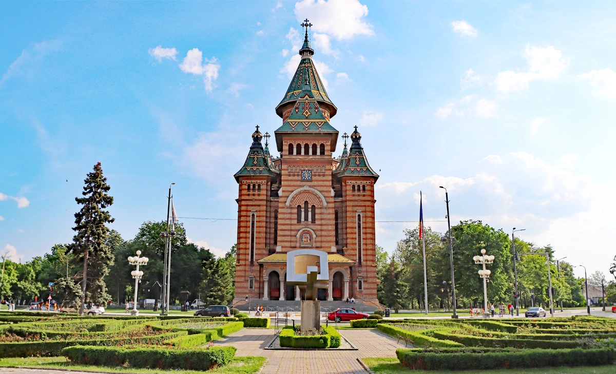 行程-巴爾幹半島多瑙河八國22天-蒂米什瓦拉東正教大教堂Timișoara Orthodox Cathedral